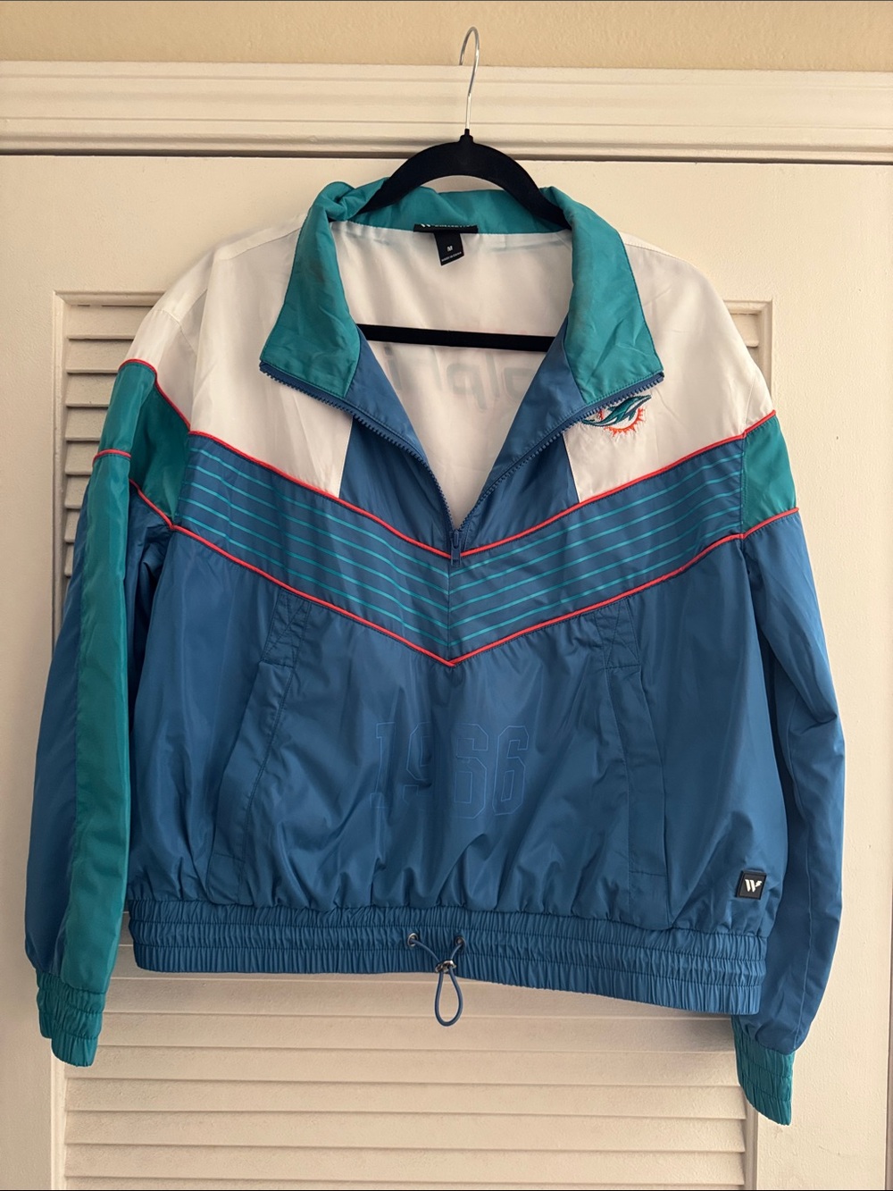 Miami Dolphins Retro Windbreaker Jacket